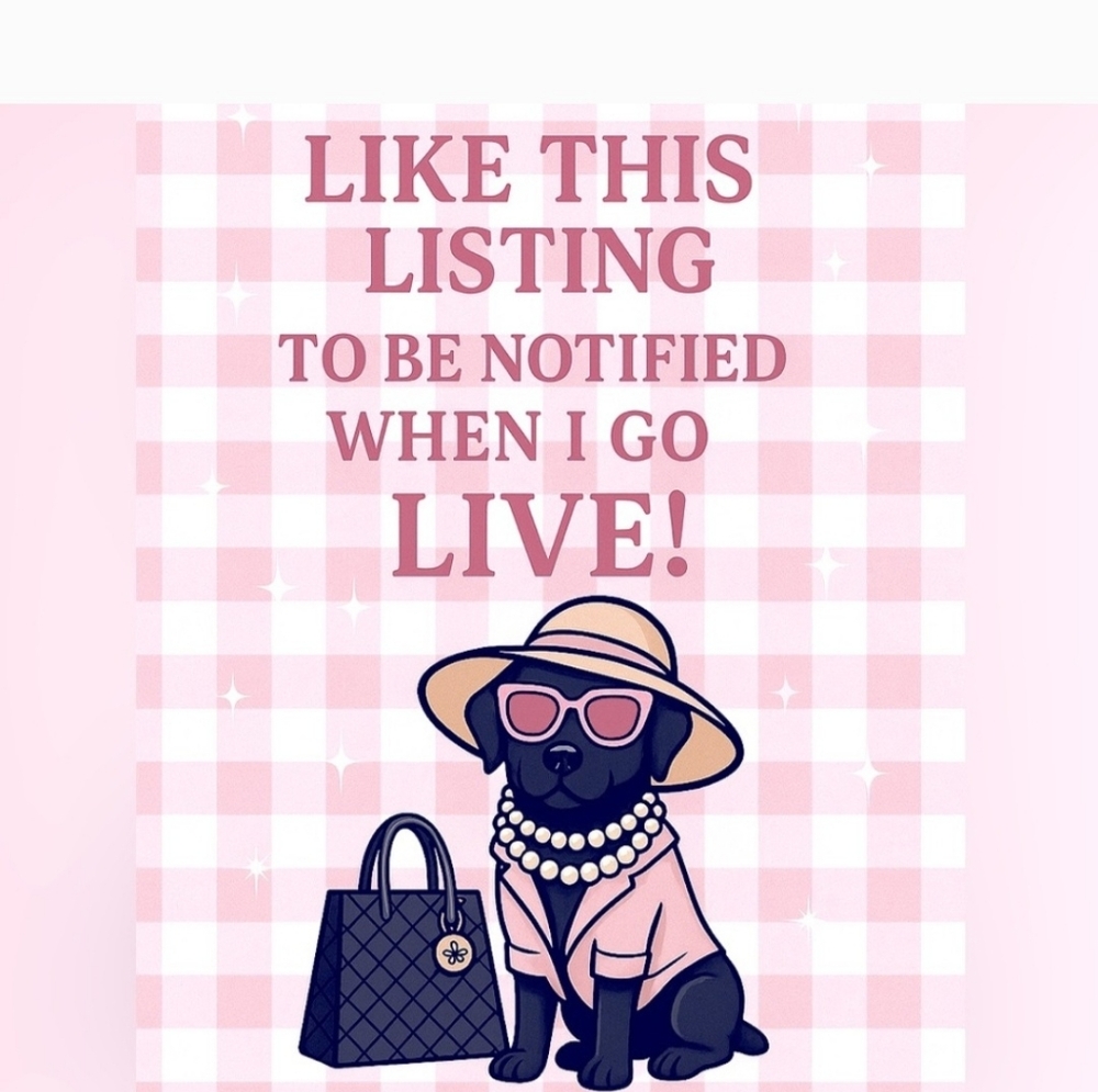 Like This Listing When I Go Live